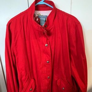 Koret denim jacket in nice red color